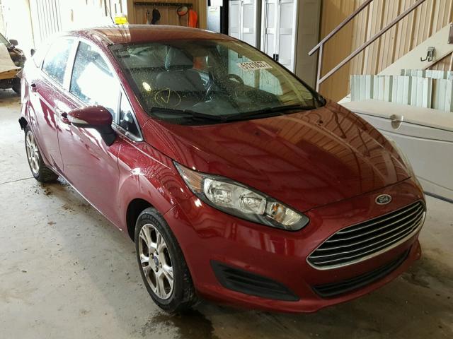 3FADP4BJ4EM130979 - 2014 FORD FIESTA SE MAROON photo 1