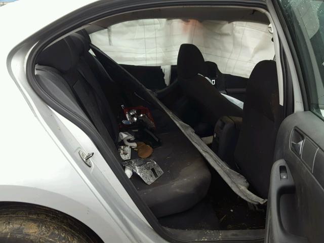 3VW2K7AJ4CM326174 - 2012 VOLKSWAGEN JETTA BASE SILVER photo 6