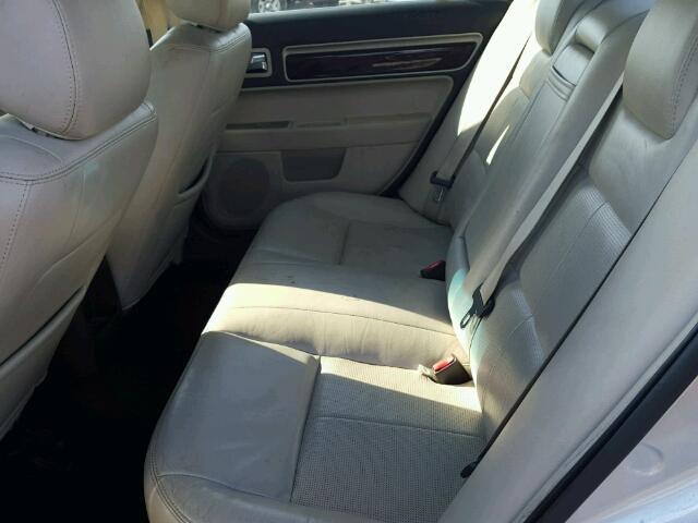 3LNHM26176R647034 - 2006 LINCOLN ZEPHYR SILVER photo 6