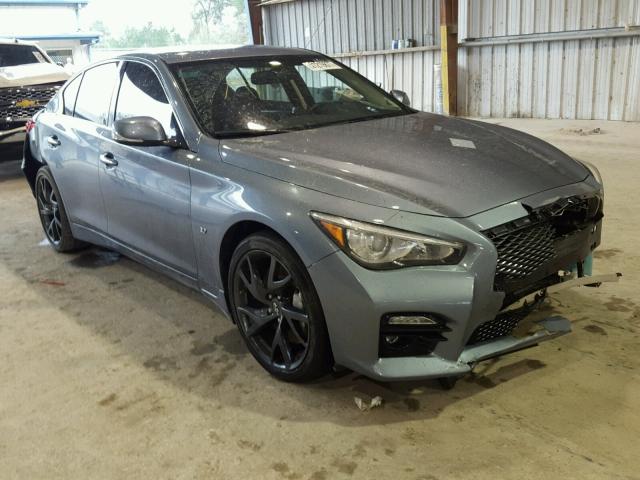 JN1BV7APXFM341490 - 2015 INFINITI Q50 BASE BLUE photo 1