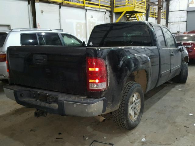 1GTEK19J97Z643101 - 2007 GMC NEW SIERRA BLACK photo 4