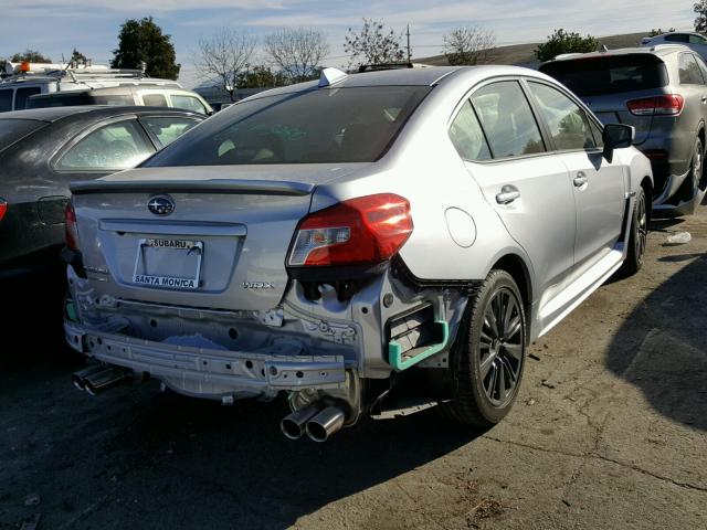 JF1VA1A61J9811238 - 2018 SUBARU WRX SILVER photo 4