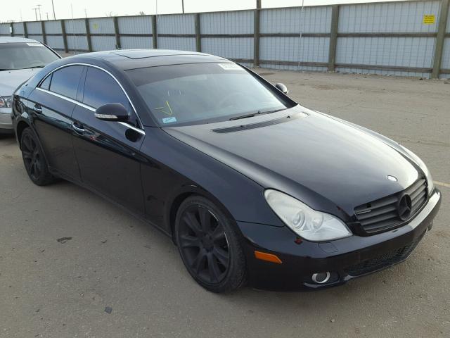 WDDDJ72X08A118370 - 2008 MERCEDES-BENZ CLS 550 BLACK photo 1