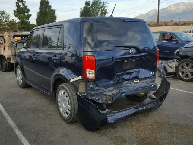 JTLZE4FE6EJ056243 - 2014 TOYOTA SCION XB BLUE photo 3