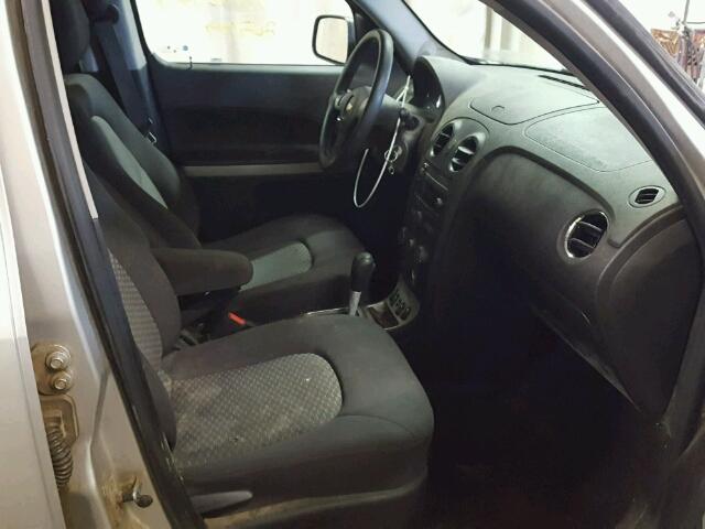 3GNCA13D78S661597 - 2008 CHEVROLET HHR LS SILVER photo 5