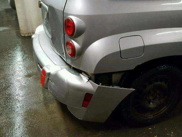 3GNCA13D78S661597 - 2008 CHEVROLET HHR LS SILVER photo 9