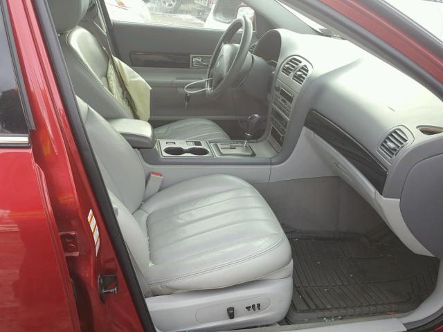 1LNHM86S54Y631828 - 2004 LINCOLN LS 勃艮第红 照片 5