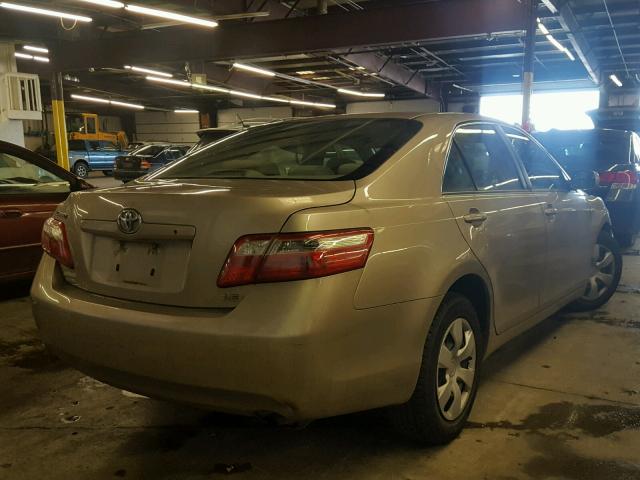 4T1BE46K37U582152 - 2007 TOYOTA CAMRY NEW TAN photo 4