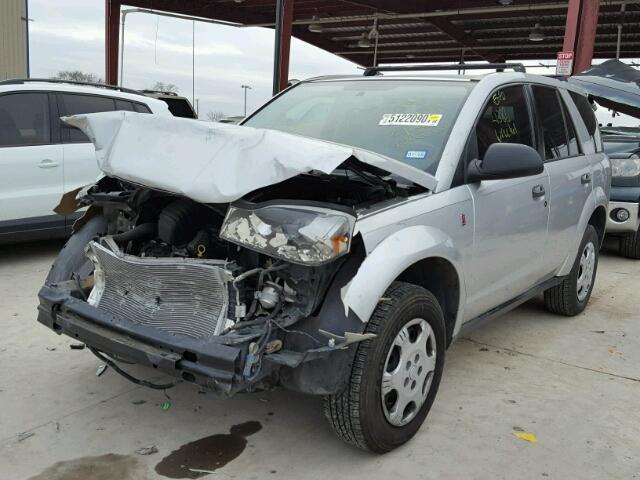 5GZCZ23D97S856195 - 2007 SATURN VUE SILVER photo 2