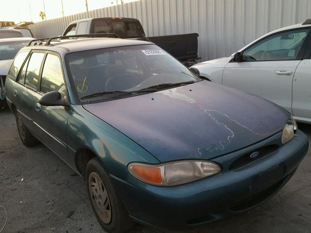 3FALP15P5VR113864 - 1997 FORD ESCORT LX GREEN photo 1