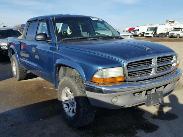 1D7HG48N34S693720 - 2004 DODGE DAKOTA QUA TWO TONE photo 1