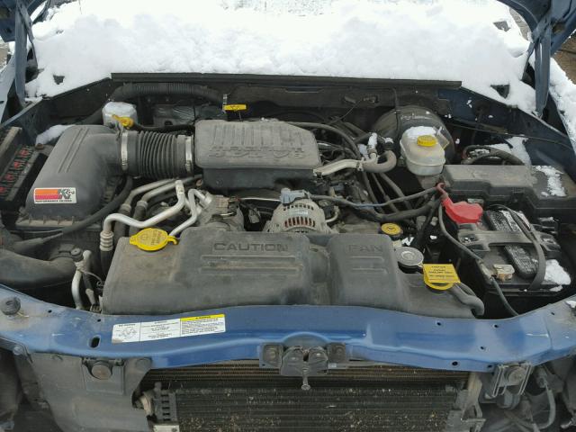 1D7HG48N34S693720 - 2004 DODGE DAKOTA QUA TWO TONE photo 7