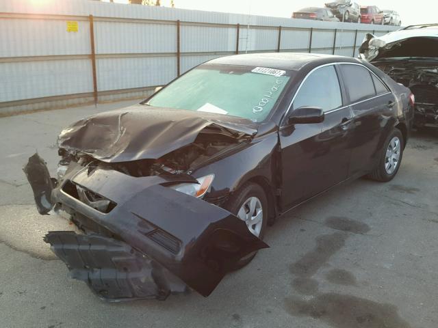 4T4BE46KX9R135780 - 2009 TOYOTA CAMRY BASE BLACK photo 2