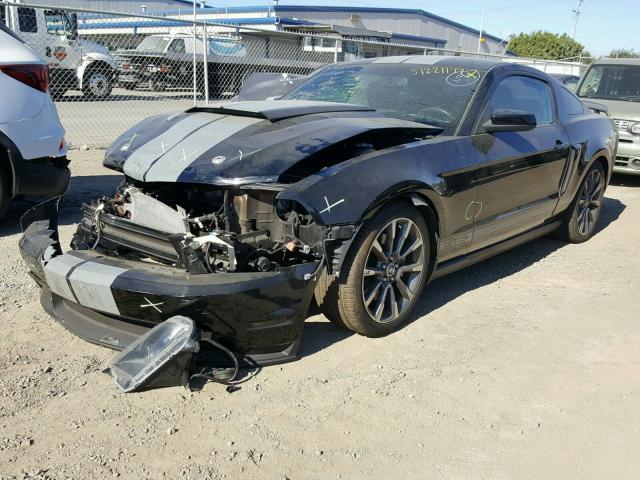 1ZVBP8CF9C5206702 - 2012 FORD MUSTANG GT BLACK photo 2