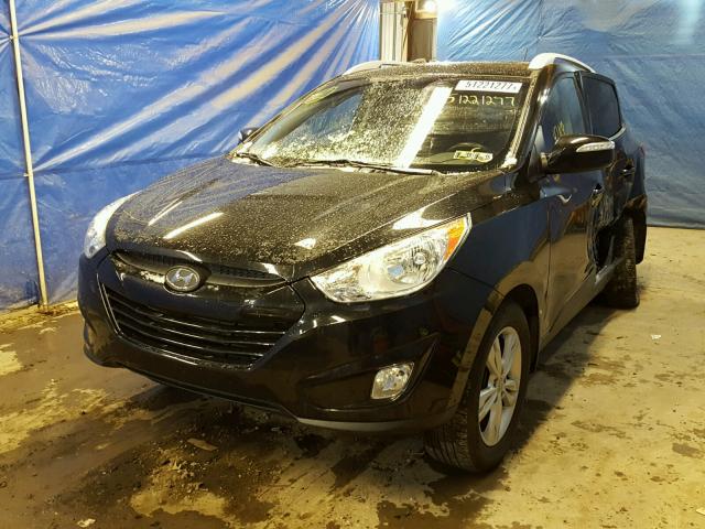 KM8JUCAC9DU558782 - 2013 HYUNDAI TUCSON GLS BLACK photo 2