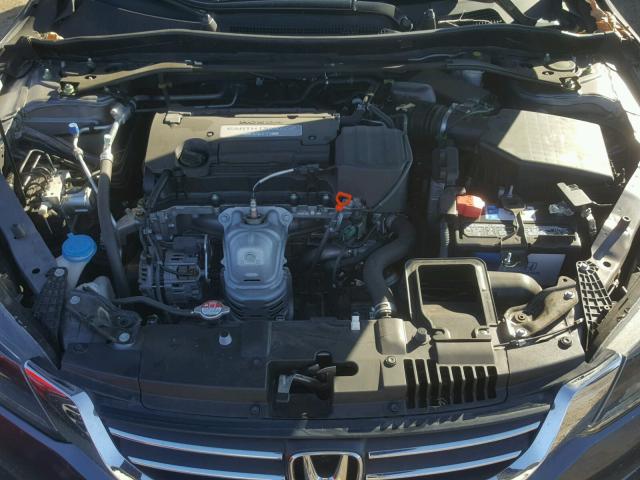 1HGCR2F52FA222688 - 2015 HONDA ACCORD SPO GRAY photo 7