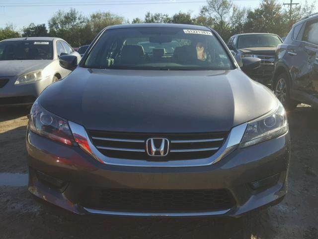 1HGCR2F52FA222688 - 2015 HONDA ACCORD SPO GRAY photo 9