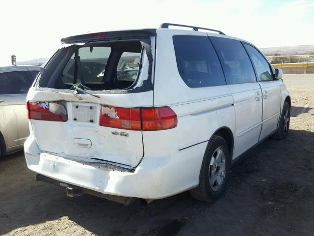 2HKRL1866YH602543 - 2000 HONDA ODYSSEY EX WHITE photo 4