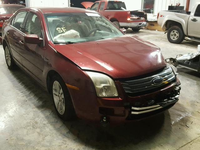 3FAFP08186R156224 - 2006 FORD FUSION SEL MAROON photo 1