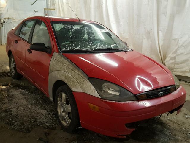 1FAFP38Z74W196148 - 2004 FORD FOCUS ZTS RED photo 1