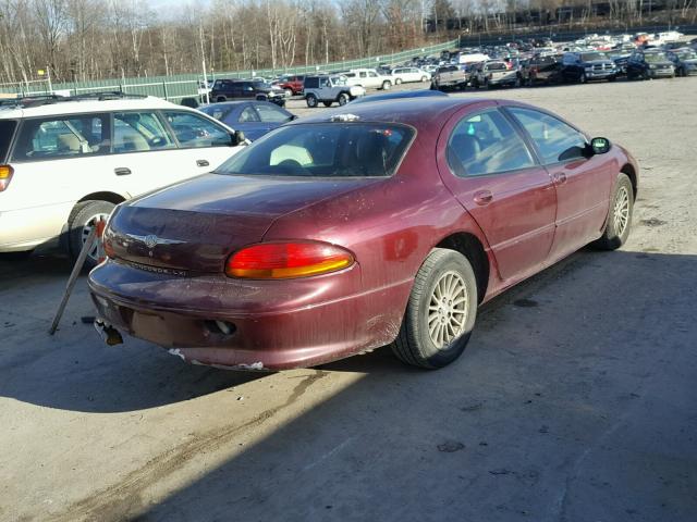 2C3HD36MX2H187141 - 2002 CHRYSLER CONCORDE L MAROON photo 4