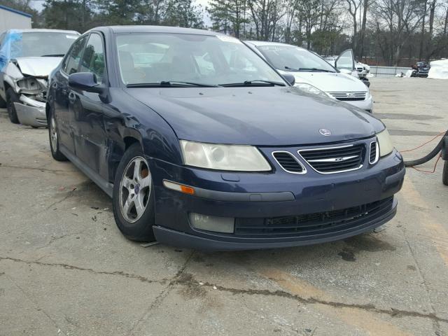 YS3FB49S731063846 - 2003 SAAB 9-3 LINEAR BLUE photo 1