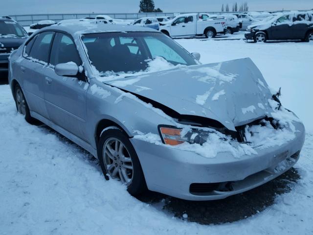 4S3BL616657227570 - 2005 SUBARU LEGACY 2.5 SILVER photo 1