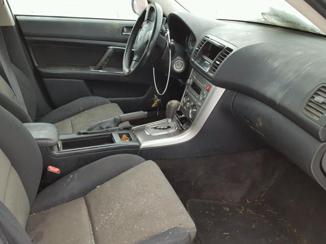 4S3BL616657227570 - 2005 SUBARU LEGACY 2.5 SILVER photo 5