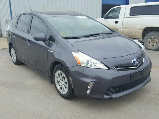 JTDZN3EU3D3218167 - 2013 TOYOTA PRIUS V GRAY photo 1