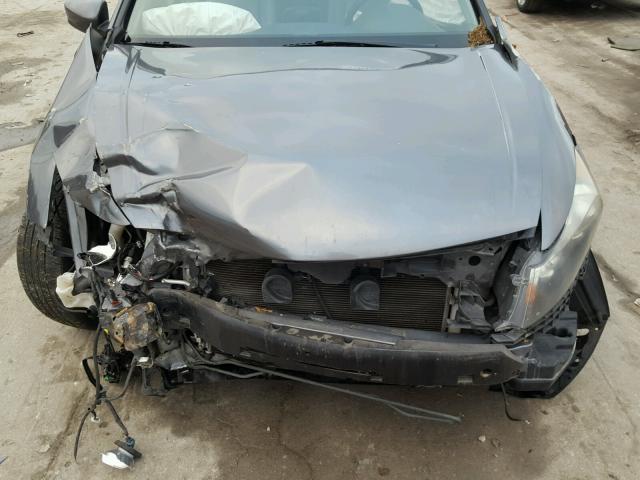 1HGCP36889A004555 - 2009 HONDA ACCORD EXL GRAY photo 7