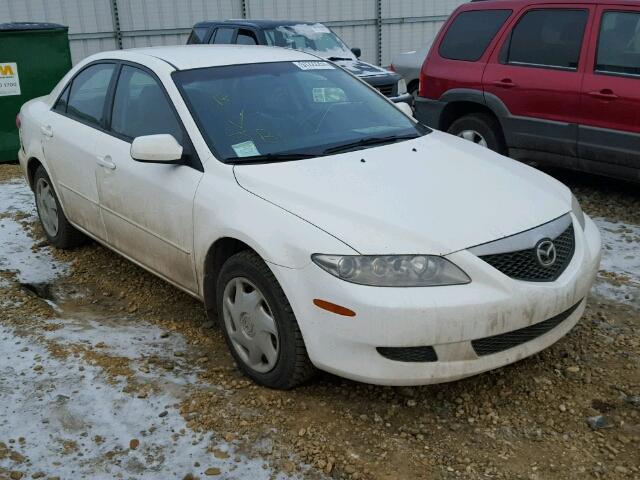 1YVFP80C945N16858 - 2004 MAZDA 6 I WHITE photo 1