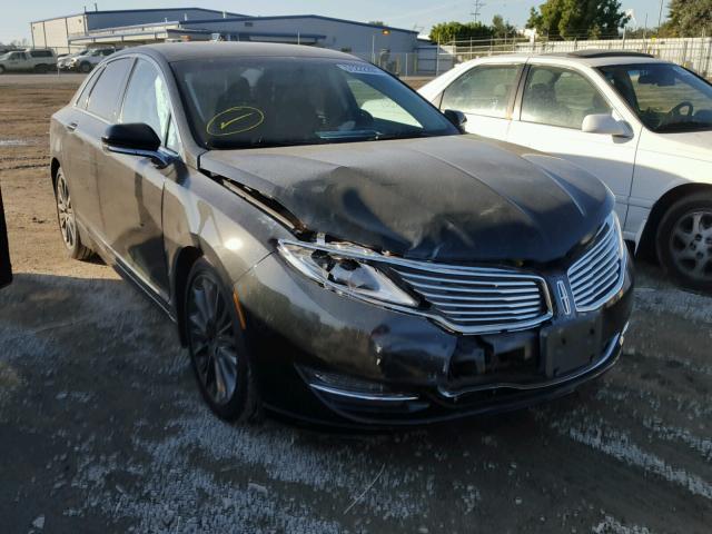 3LN6L2GK1DR812137 - 2013 LINCOLN MKZ BLACK photo 1