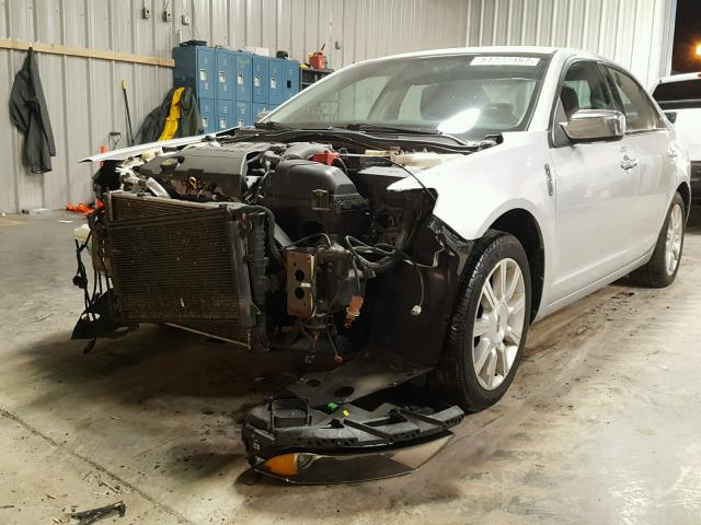 3LNHL2GC0AR648506 - 2010 LINCOLN MKZ SILVER photo 2