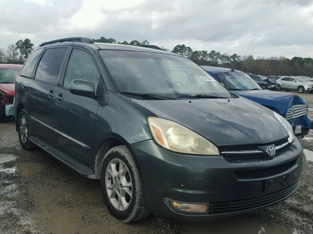 5TDZA22CX4S135187 - 2004 TOYOTA SIENNA XLE GREEN photo 1