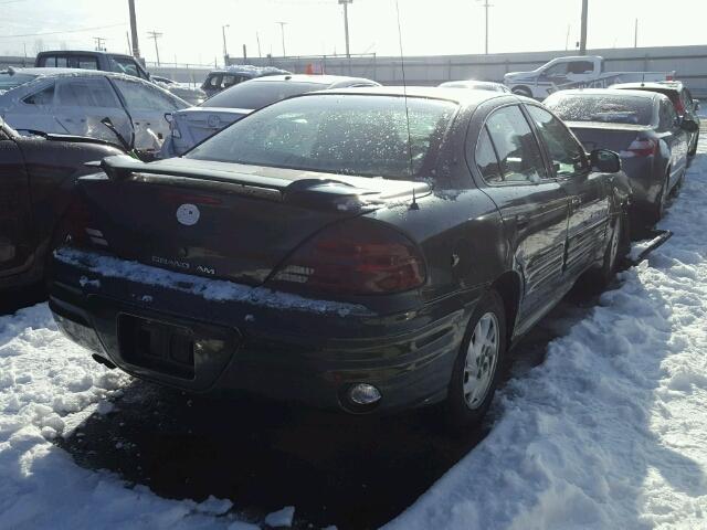 1G2NF52E01M513984 - 2001 PONTIAC GRAND AM S GREEN photo 4