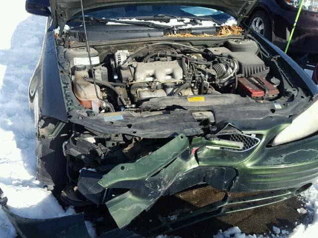 1G2NF52E01M513984 - 2001 PONTIAC GRAND AM S GREEN photo 7