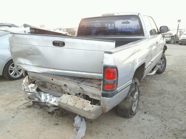 1B7HF13Z9VJ550557 - 1997 DODGE RAM 1500 SILVER photo 4