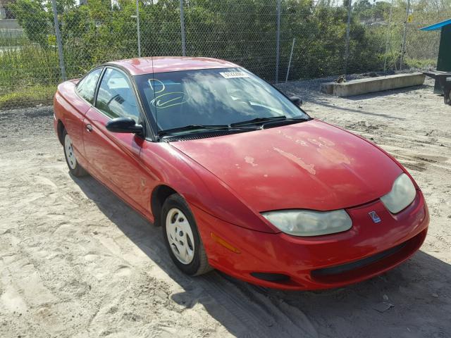 1G8ZP12802Z282855 - 2002 SATURN SC1 RED photo 1