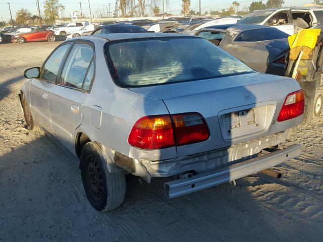 2HGEJ6611YH562004 - 2000 HONDA CIVIC BASE SILVER photo 3