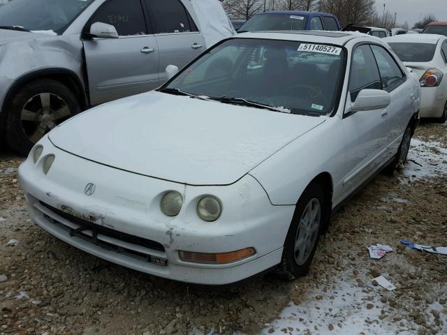 JH4DB7655VS002070 - 1997 ACURA INTEGRA LS WHITE photo 2