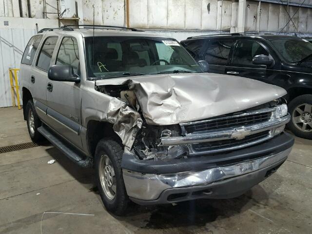 1GNEK13T21R209921 - 2001 CHEVROLET TAHOE K150 TAN photo 1