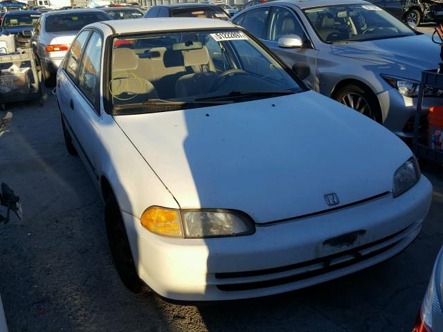 1HGEG8542PL044250 - 1993 HONDA CIVIC DX WHITE photo 1