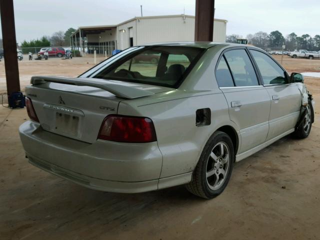 4A3AA46HX2E166194 - 2002 MITSUBISHI GALANT ES WHITE photo 4