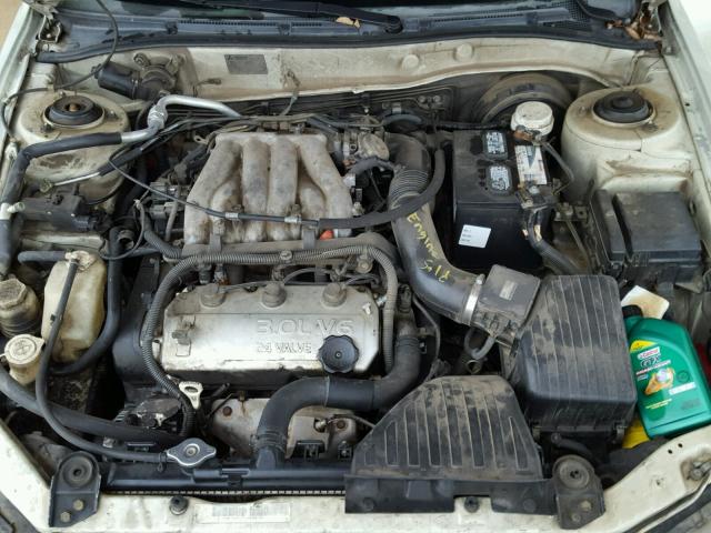 4A3AA46HX2E166194 - 2002 MITSUBISHI GALANT ES WHITE photo 7