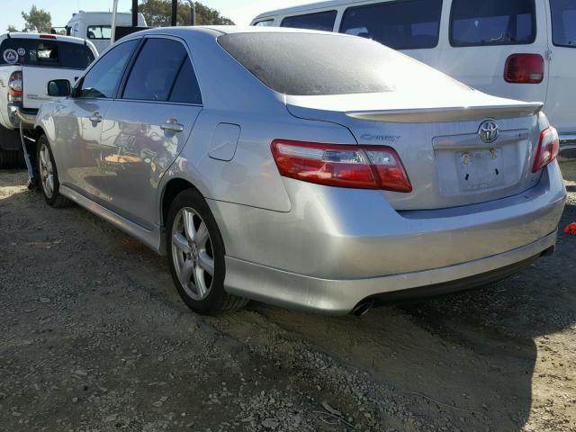 4T1BK46K47U046996 - 2007 TOYOTA CAMRY NEW SILVER photo 3