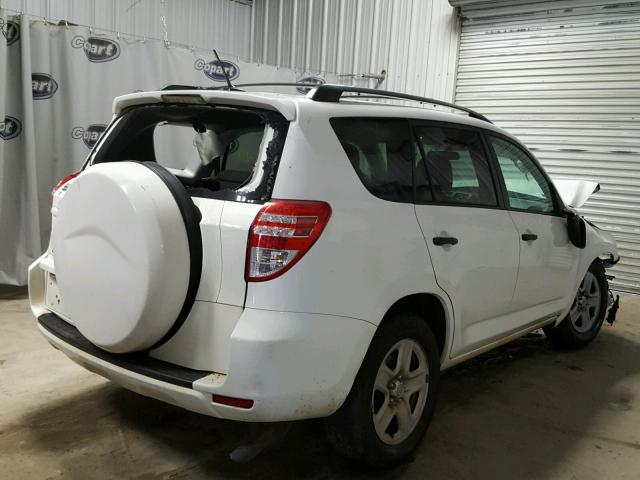 2T3ZF4DV4BW083871 - 2011 TOYOTA RAV4 WHITE photo 4