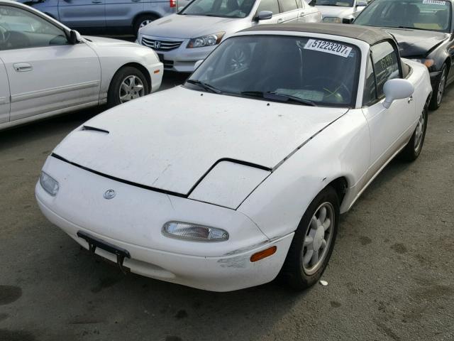 JM1NA3514P0407013 - 1993 MAZDA MX-5 MIATA WHITE photo 2