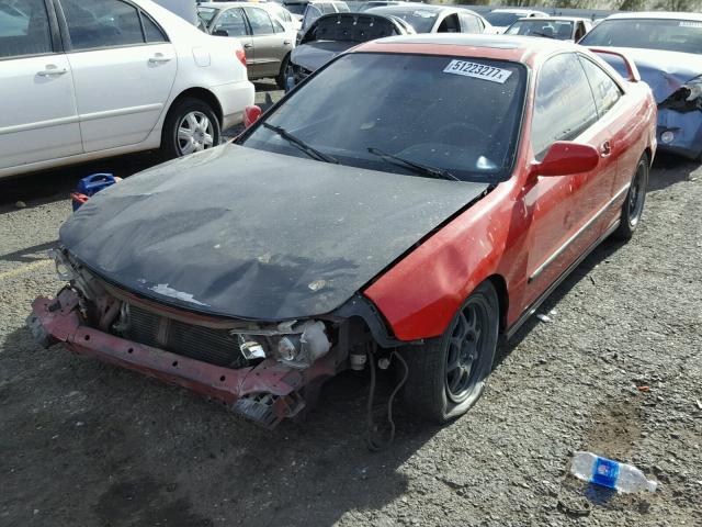 JH4DC4356SS007984 - 1995 ACURA INTEGRA LS RED photo 2