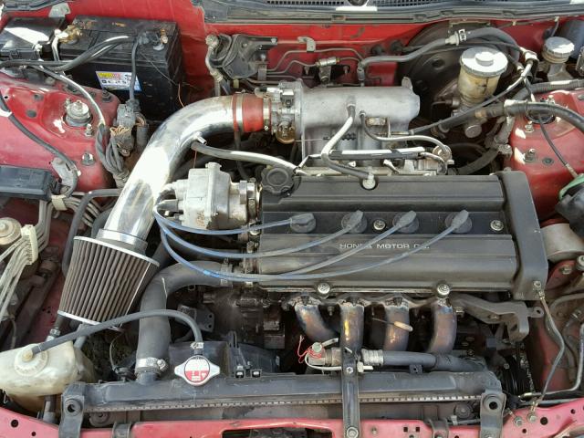 JH4DC4356SS007984 - 1995 ACURA INTEGRA LS RED photo 7