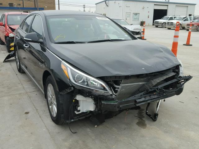 KMHE24L12GA036011 - 2016 HYUNDAI SONATA HYB BLACK photo 1